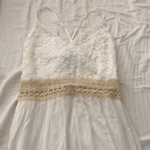 M new with tags white maxi dress